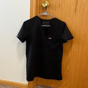XS caterina figs one pocket scrub top.